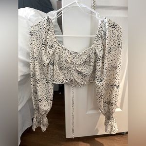 Vici dolls polkadot crop top